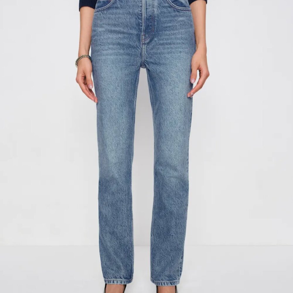 Reformation - Cynthia High Rise Straight Jeans (Size 29) - Picture 7 of 10